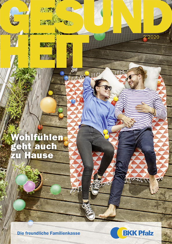 BKKPfalz Magazin Gesundheit 2-2020